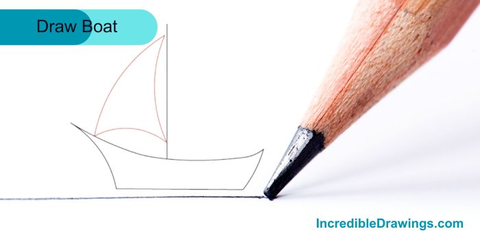 How to Draw a Sailboat Step By Step 