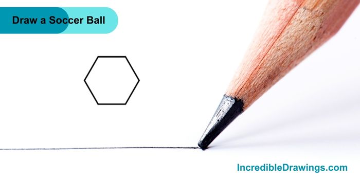 How to Draw a Soccer Ball Step By Step