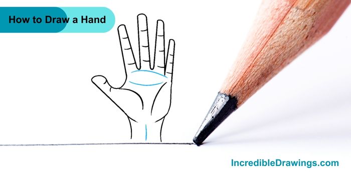 How to Draw Human Hand Step By Step