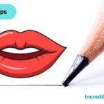 How to Draw Human Lips Step By Step