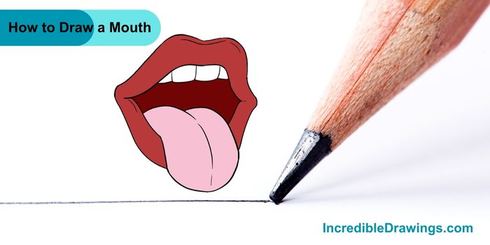 How to Draw a Mouth Step By Step