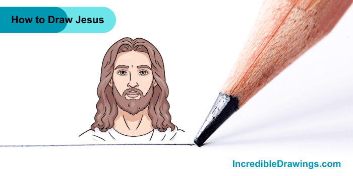 How to Draw Jesus Step by Step