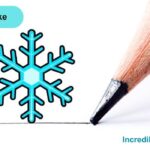 How to Draw a Snowflake Step By Step