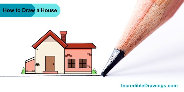 How to Draw a House Step By Step