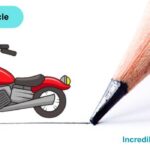 How to Draw a Motorcycle Step By Step