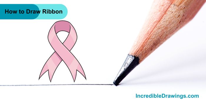 How to Draw a Ribbon Step By Step